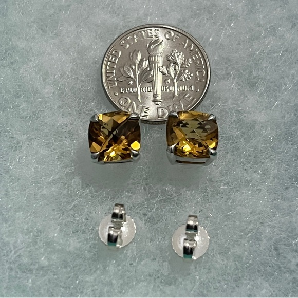 Tiffany & Co. citrine sparkle earrings - Picture 14 of 14